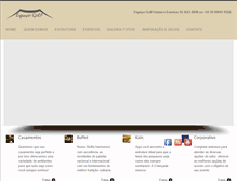 Tablet Screenshot of espacogolf.com.br
